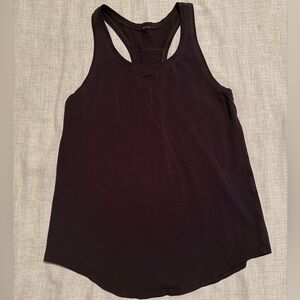 lululemon athletica Black Racerback Tank Top